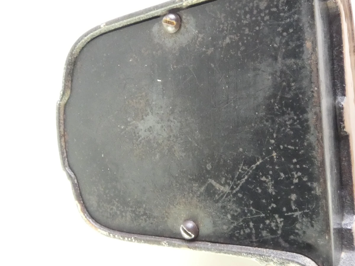 2 vintage geëmailleerde gietijzeren spaarpotten