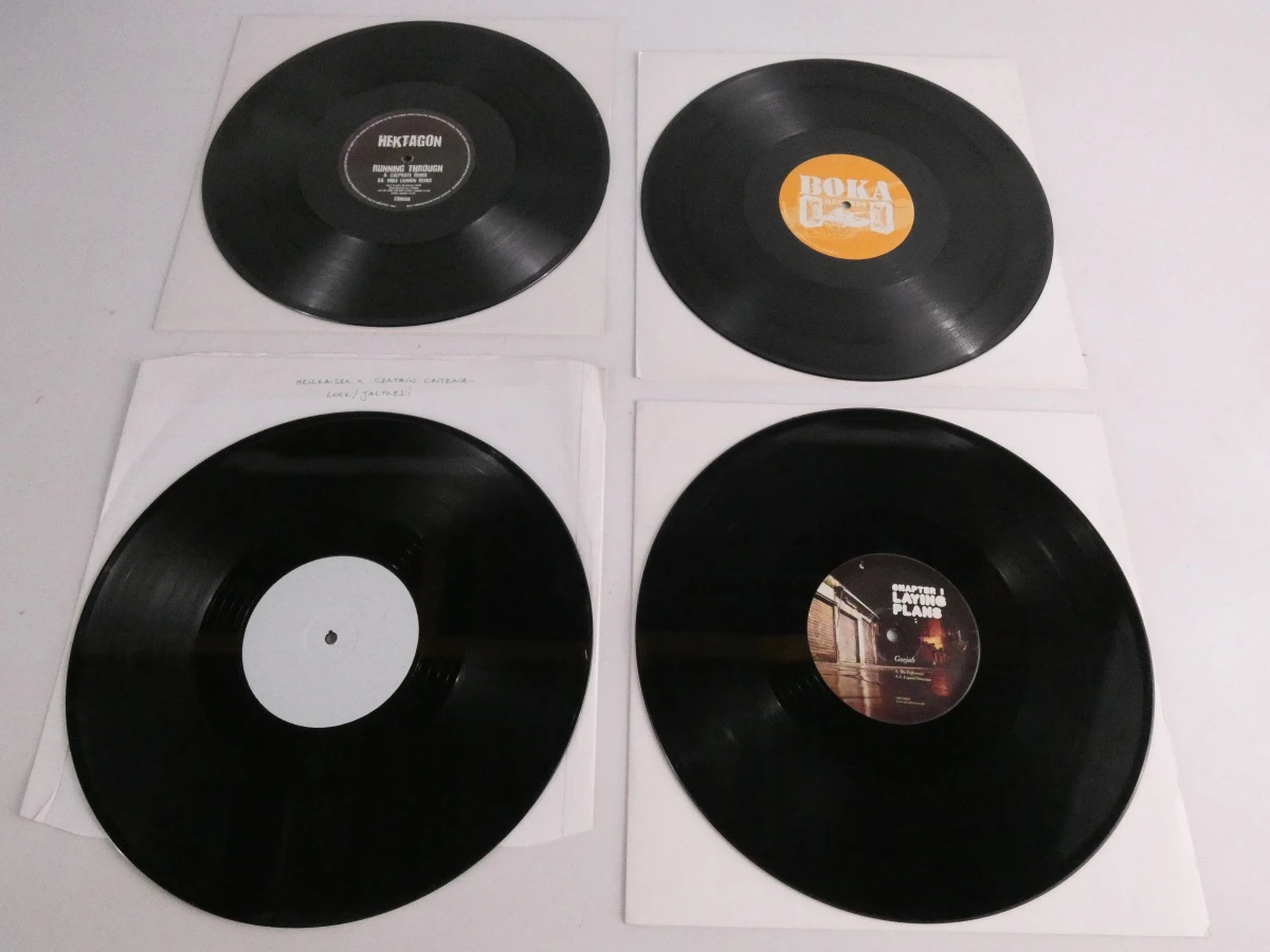 35 vinylplaten, DJ Platen