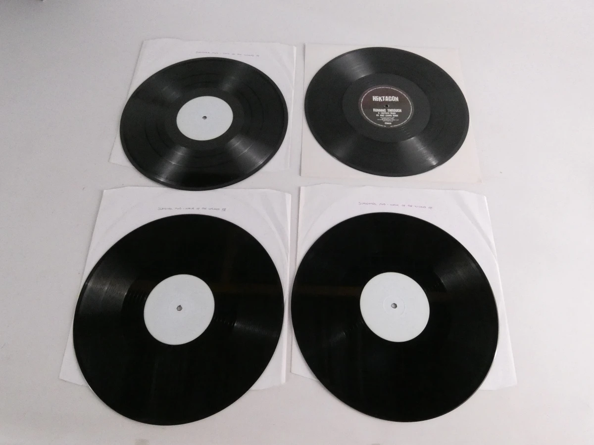35 vinylplaten, DJ Platen