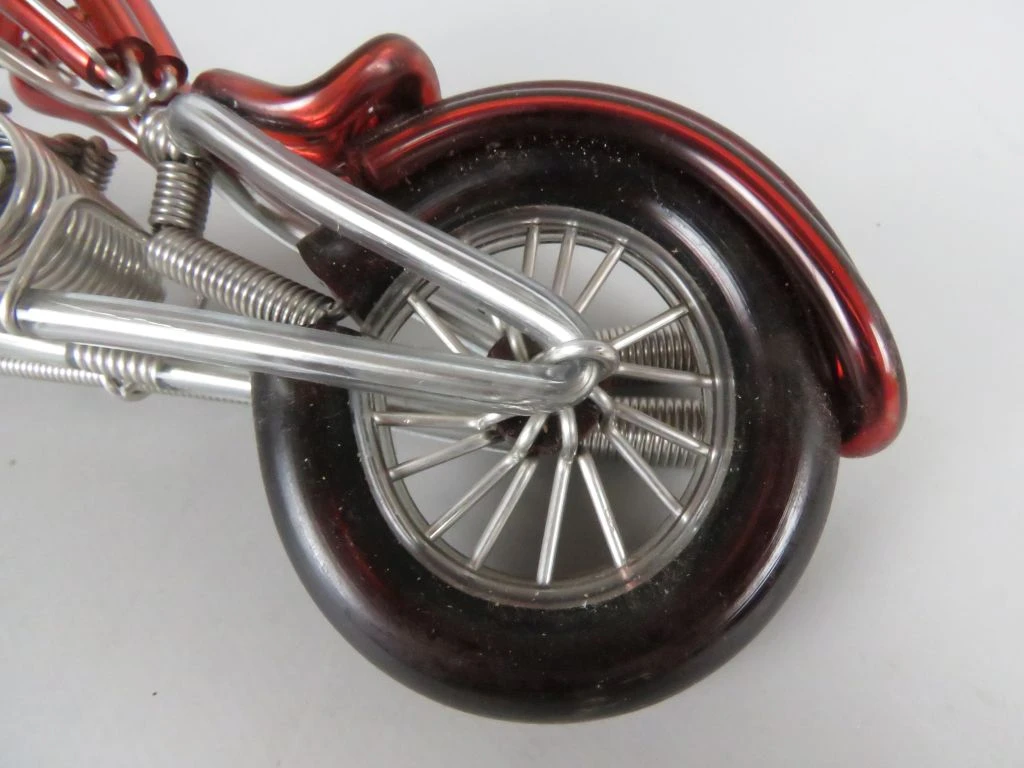 Decoratief metalen motorfiets model