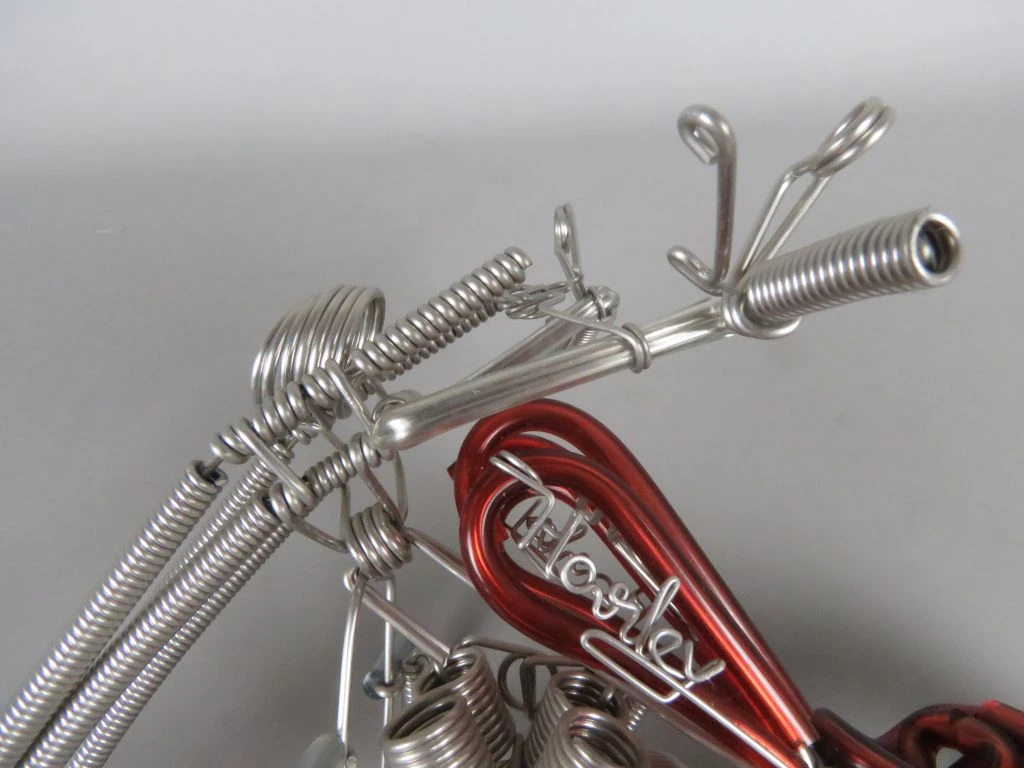 Decoratief metalen motorfiets model