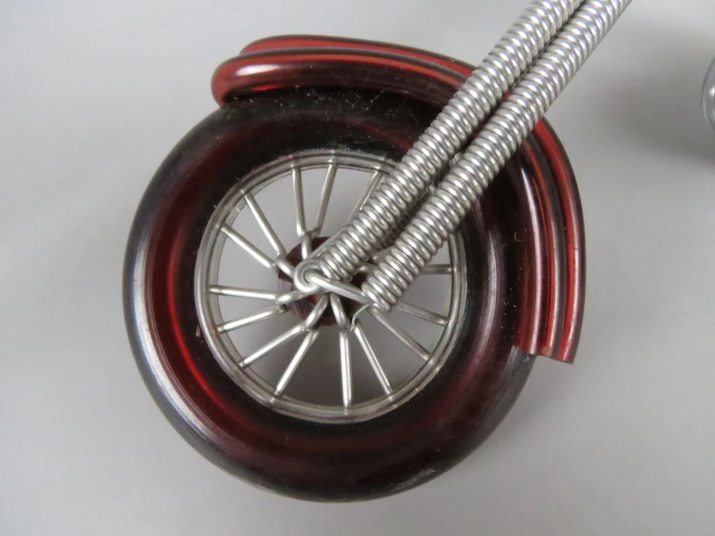 Decoratief metalen motorfiets model