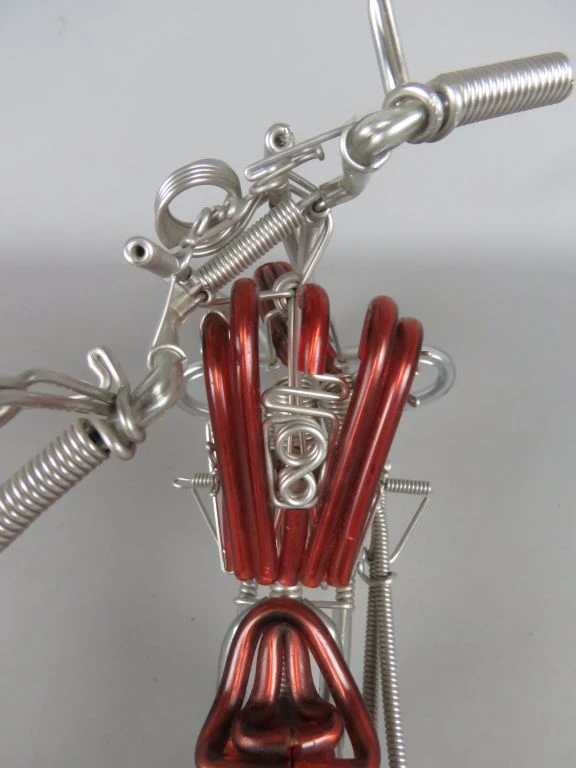 Decoratief metalen motorfiets model
