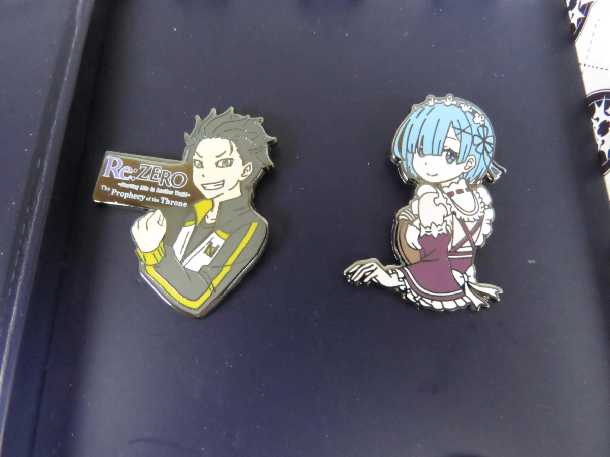 Re:Zero the prophecy of the throne pins