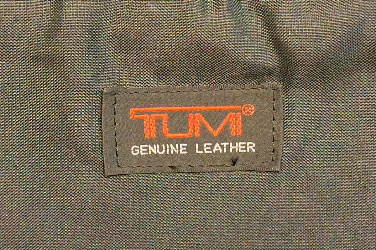 Zwarte leren laptoptas Tumi/ Boss - foto 7