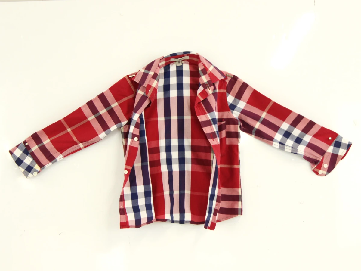 Burberry London kinderhemd met kleurrijke ruit – maat 98 / 3 jaar
