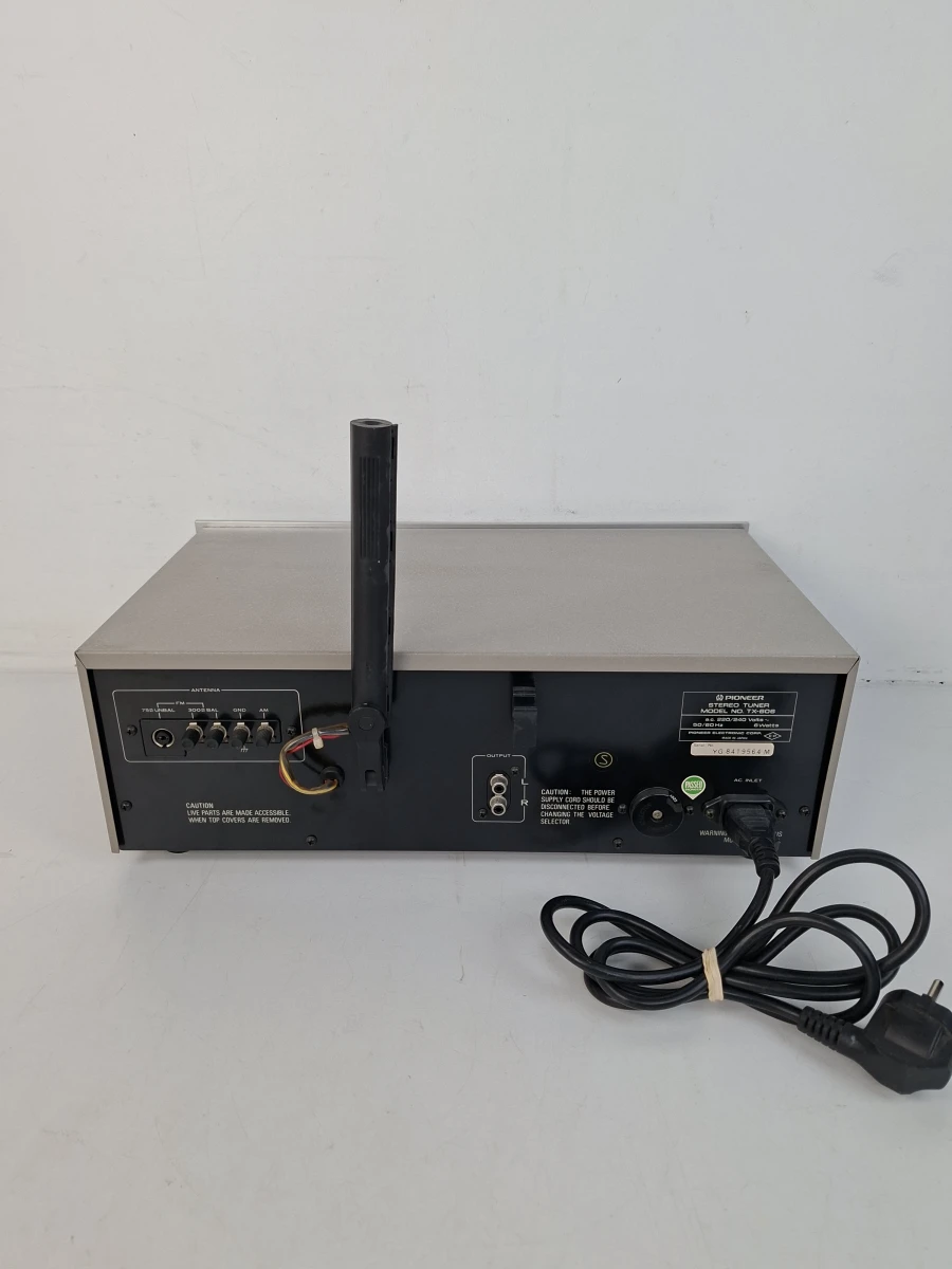 🔊 Klassieke Vintage Pioneer TX-606 AM/FM Stereo Tuner 🔊 - foto 3
