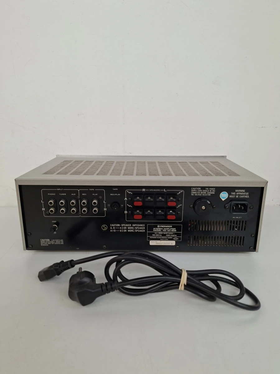 🔊 Klassieke Vintage Pioneer SA-606 Stereo Geïntegreerde Versterker 🔊 - foto 3