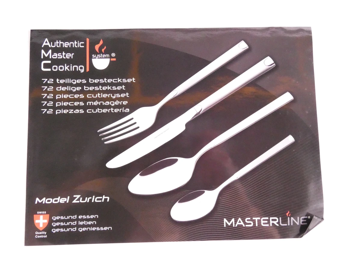 72-delig bestekset in koffer