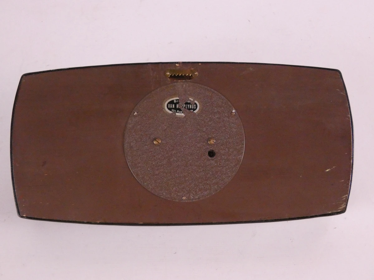 Vintage weerstation met barometer, hygrometer en thermometer