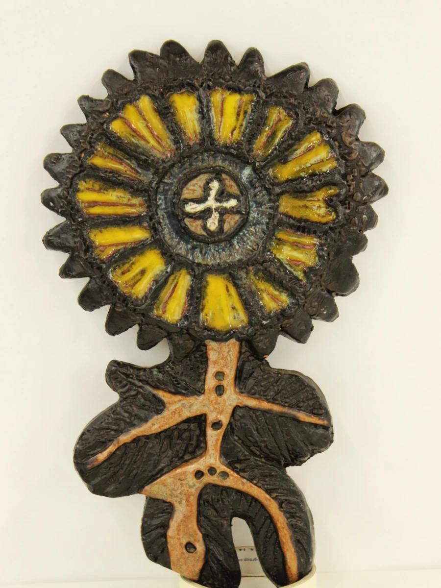Keramische wandsculptuur - Paul Vermeire voor Perignem