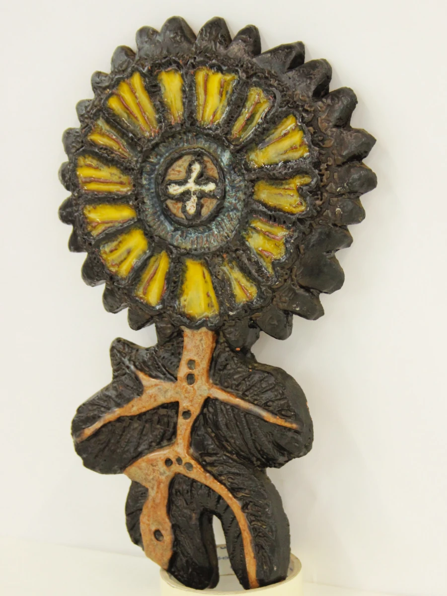 Keramische wandsculptuur - Paul Vermeire voor Perignem