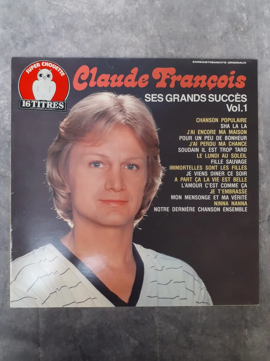 Vinyl: Set van 4 Claude François Albums - foto 2