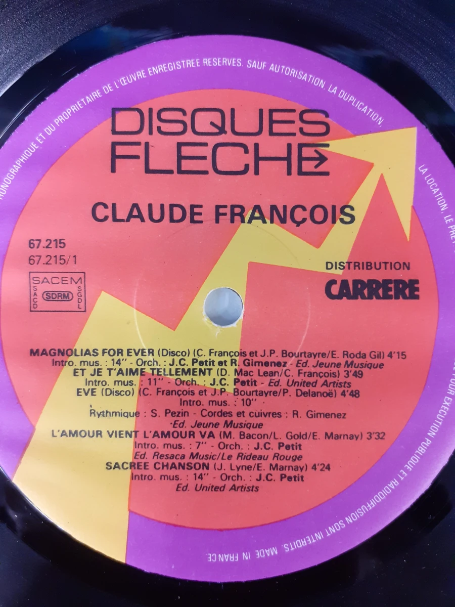 Vinyl: Set van 4 Claude François Albums - foto 11