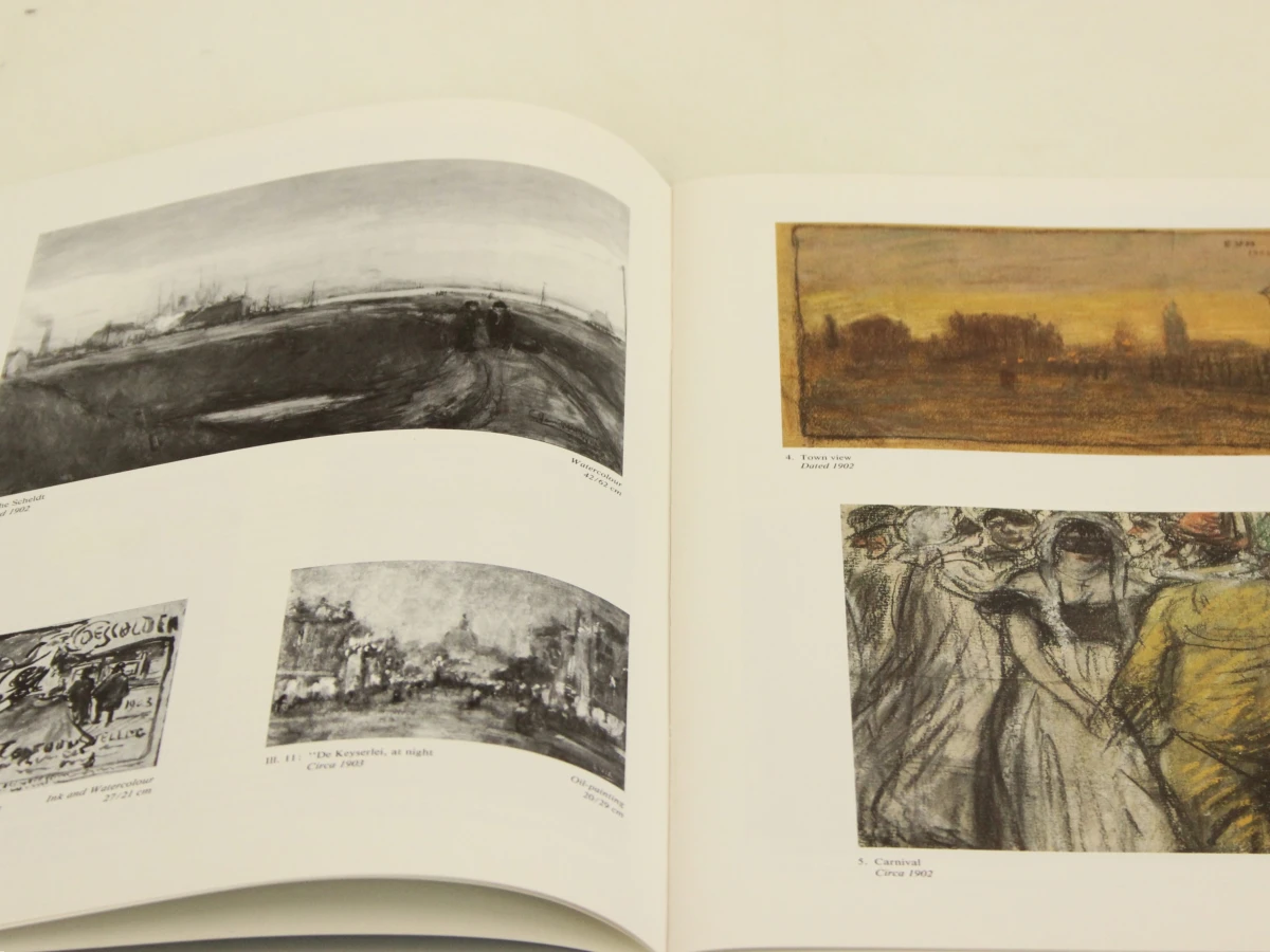 Eugeen van Mieghem stichting samengesteld door conservator Erwin Joos softcover Albums + Lode Baekelmans en Meyers collectie