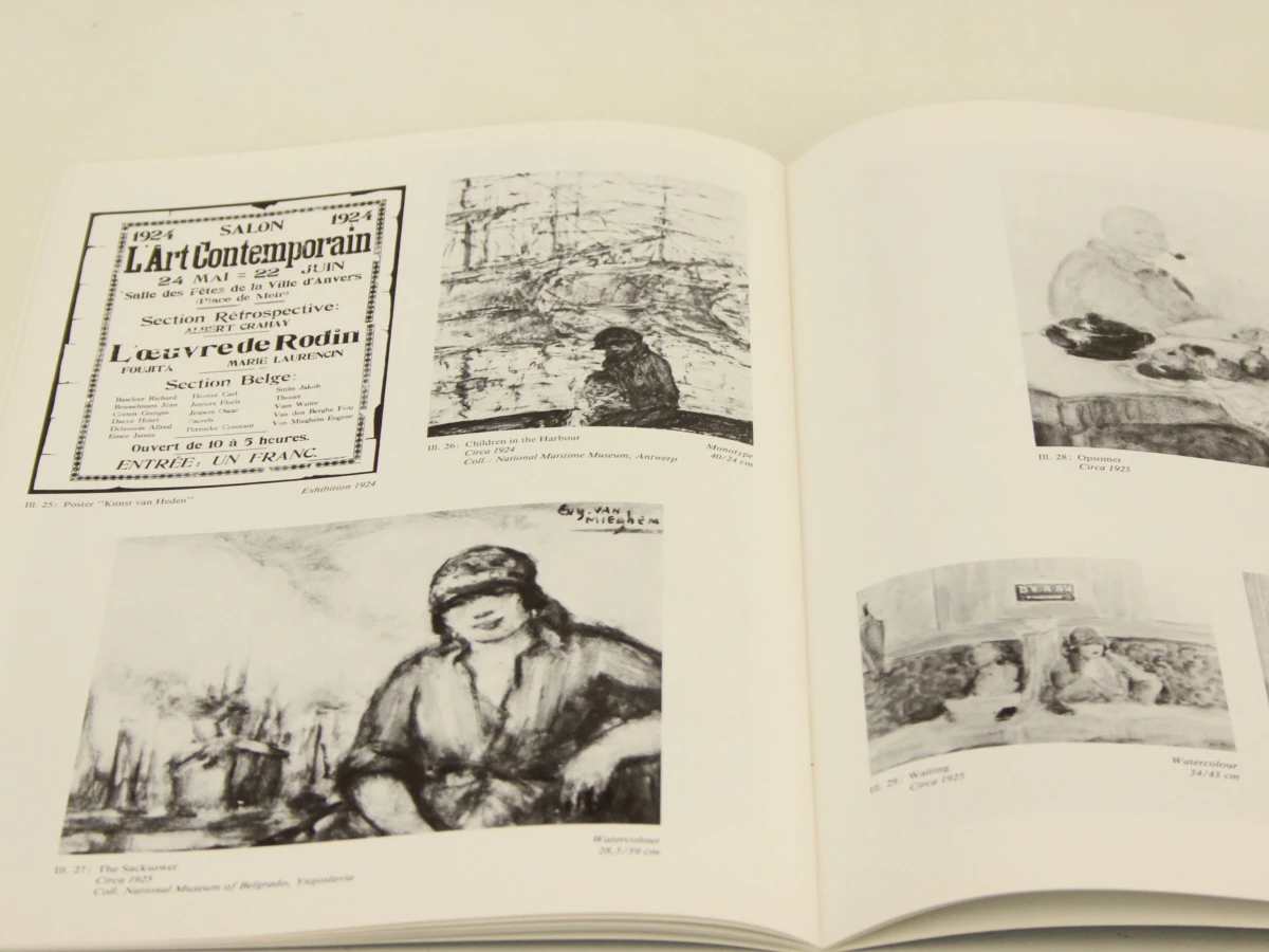 Eugeen van Mieghem stichting samengesteld door conservator Erwin Joos softcover Albums + Lode Baekelmans en Meyers collectie
