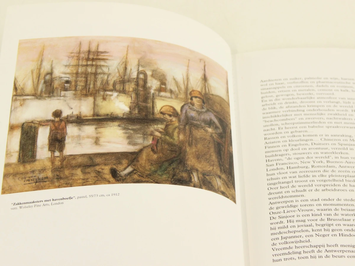 Eugeen van Mieghem stichting samengesteld door conservator Erwin Joos softcover Albums + Lode Baekelmans en Meyers collectie