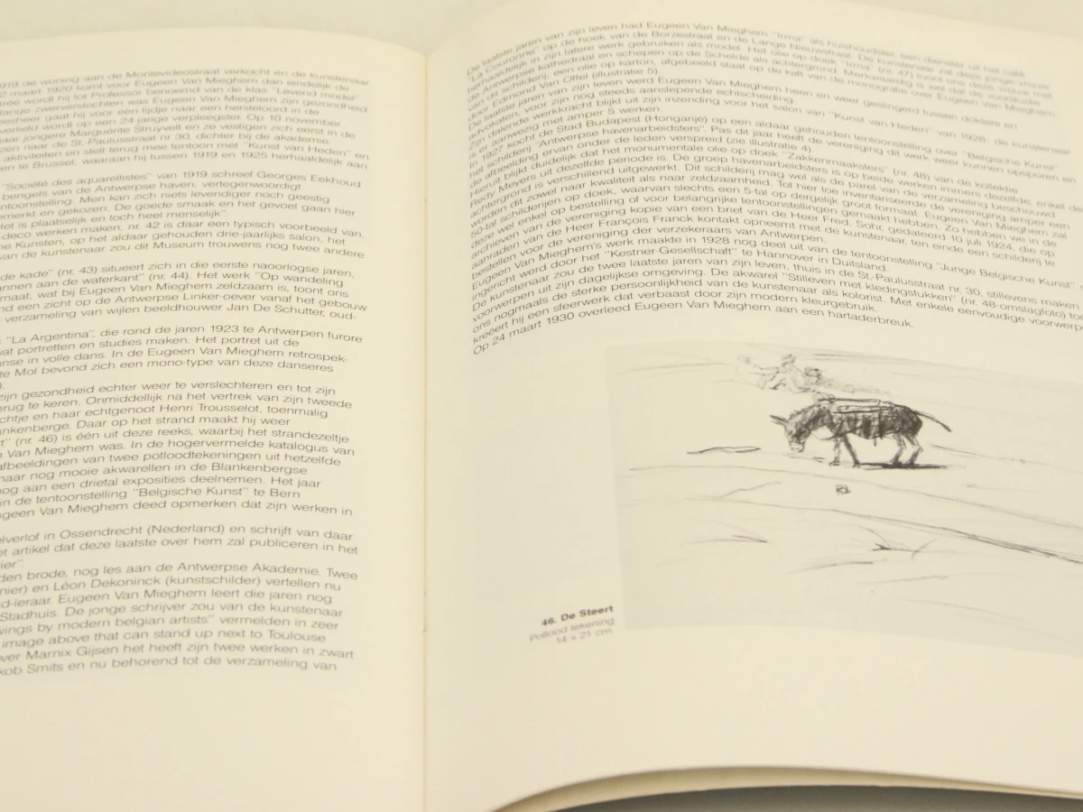 Eugeen van Mieghem stichting samengesteld door conservator Erwin Joos softcover Albums + Lode Baekelmans en Meyers collectie