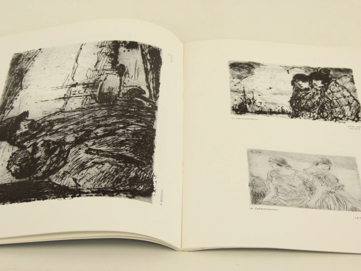 Eugeen van Mieghem stichting samengesteld door conservator Erwin Joos softcover Albums + Lode Baekelmans en Meyers collectie