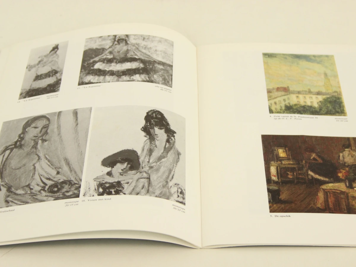 Eugeen van Mieghem stichting samengesteld door conservator Erwin Joos softcover Albums + Lode Baekelmans en Meyers collectie