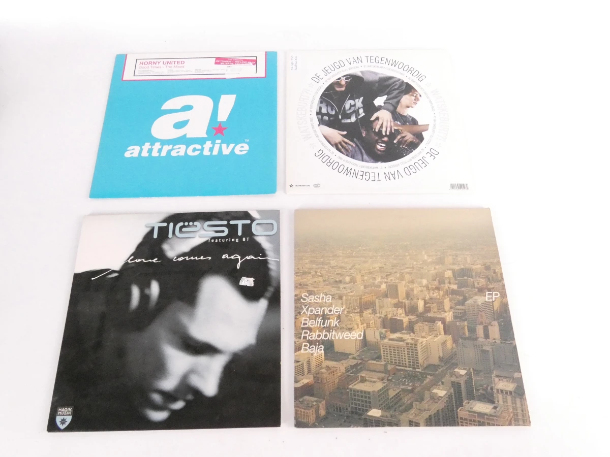 Verzameling van 26 diverse vinyl singles en EP's