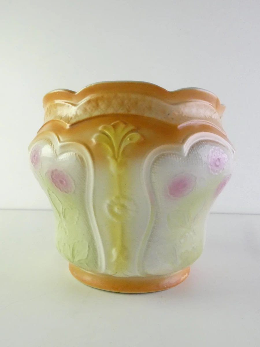 Wessel Bonn Art Nouveau (Jugendstil) Pot en Schotel(1890-1910)