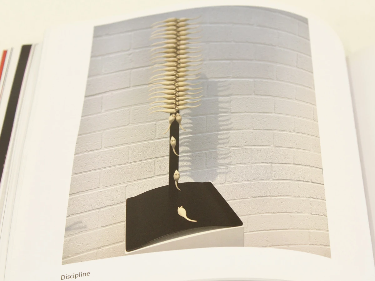 "Dagelijkse Kost" assemblagekunstwerk Bob Mertens incl. boek