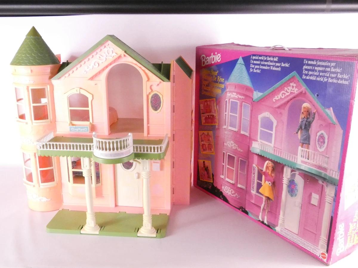 Barbie Droomhuis poppenhuis met meubels en originele doos
