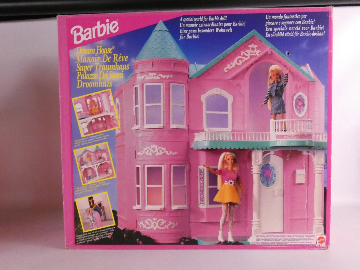 Barbie Droomhuis poppenhuis met meubels en originele doos