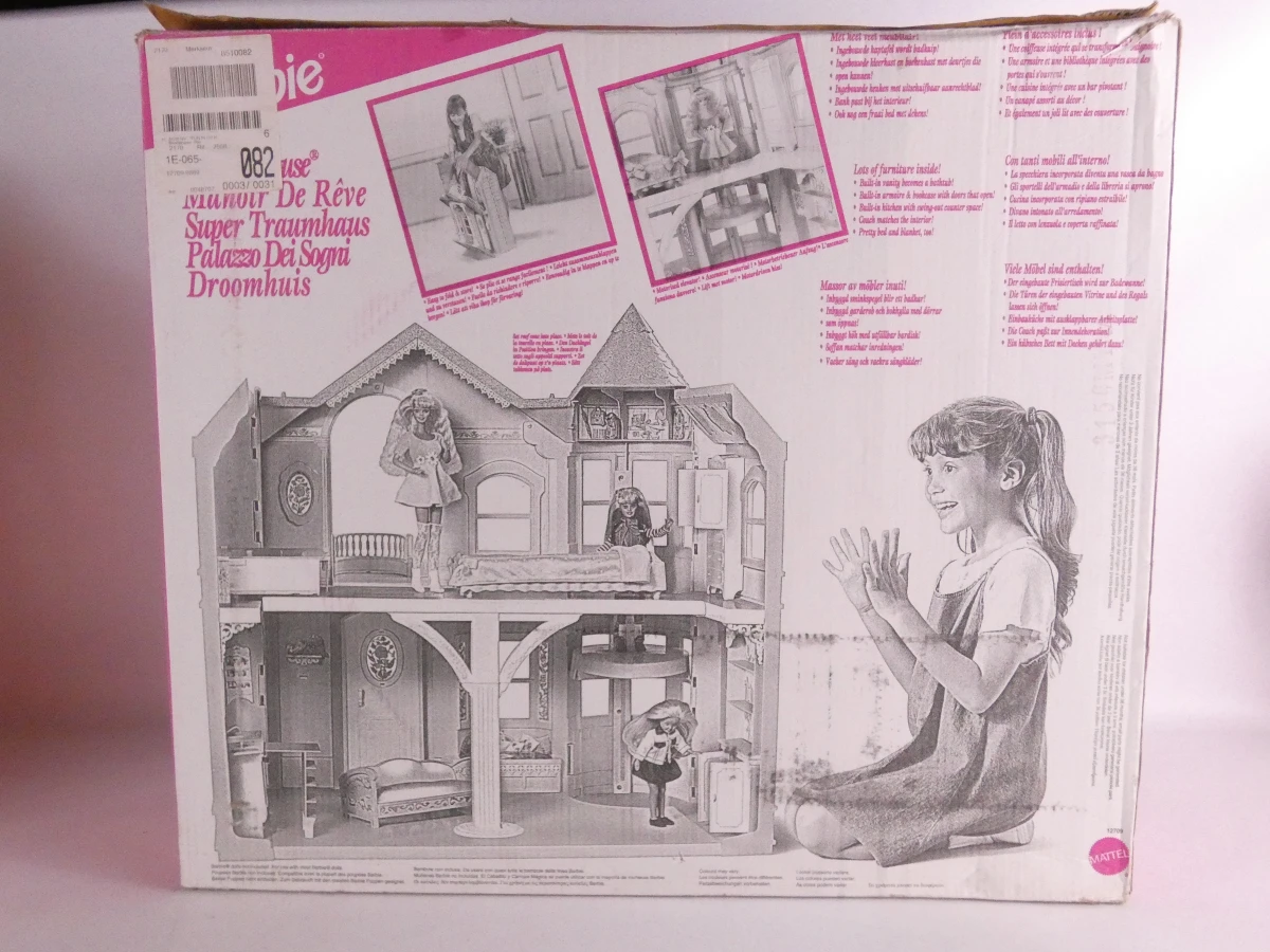 Barbie Droomhuis poppenhuis met meubels en originele doos