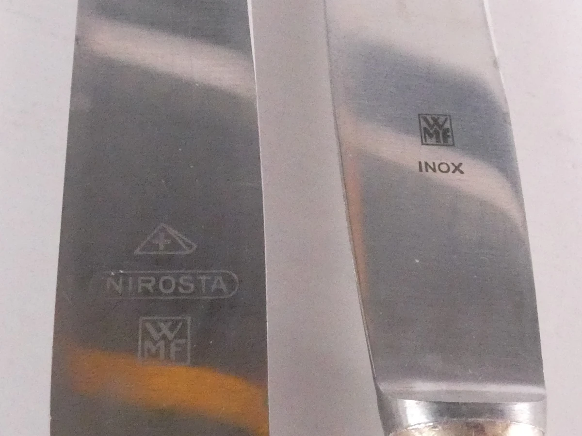 Groot lot bestek diverse merken en patronen (mix verzilverd en inox)