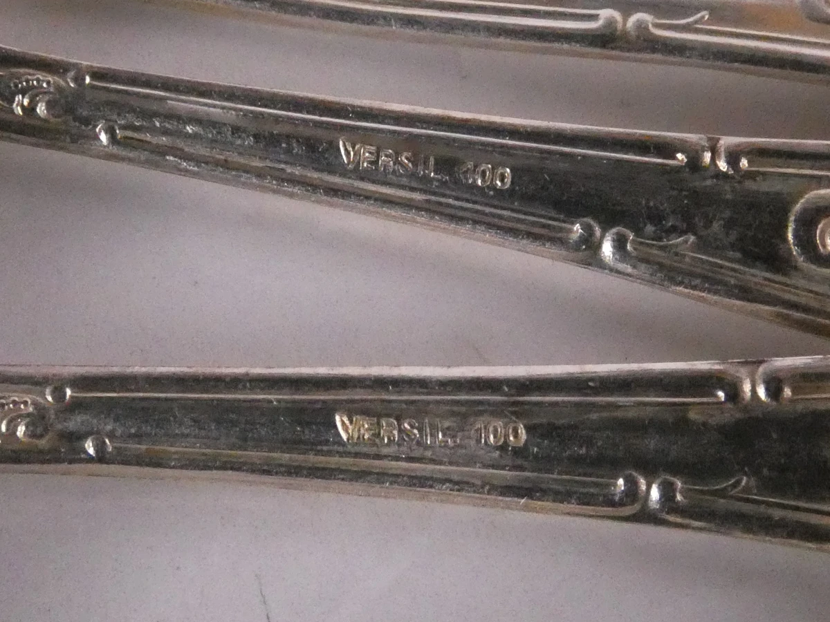 Groot lot bestek diverse merken en patronen (mix verzilverd en inox)