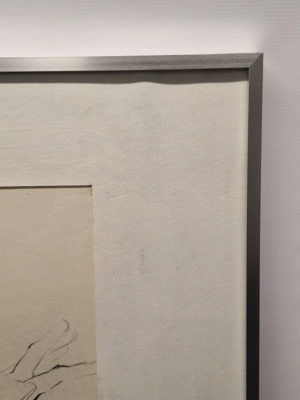 Tekening: “De gokster” - Herwig Driesschaert, 1975 - foto 5