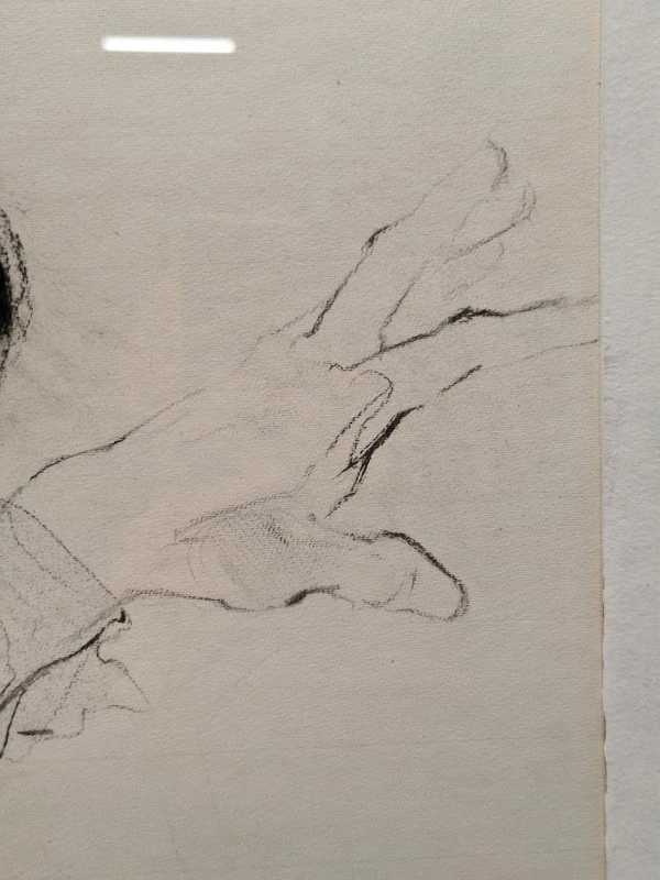Tekening: “De gokster” - Herwig Driesschaert, 1975 - foto 6