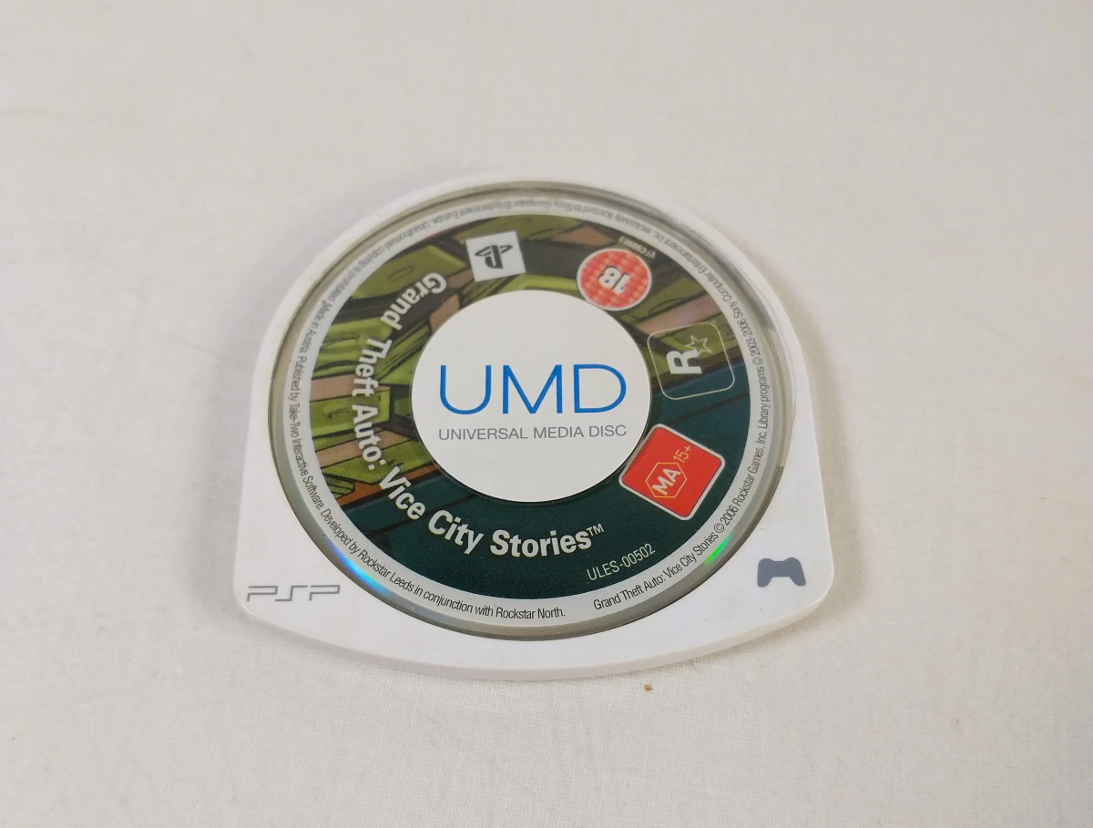 Sony PlayStation Portable (PSP) zilver met oplader, draagtas en 4 UMD-games - foto 7