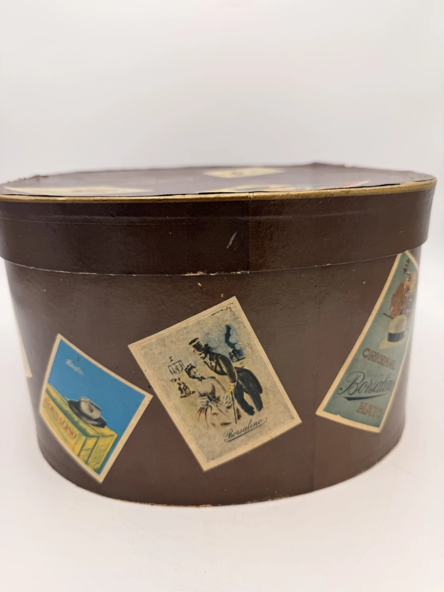 Vintage hoedendoos Borsalino - foto 4