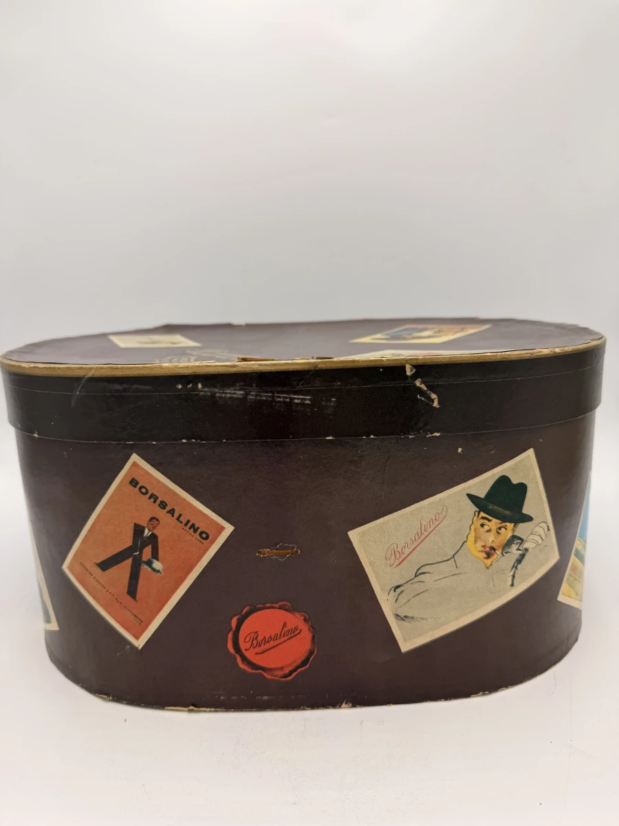 Vintage hoedendoos Borsalino - foto 5