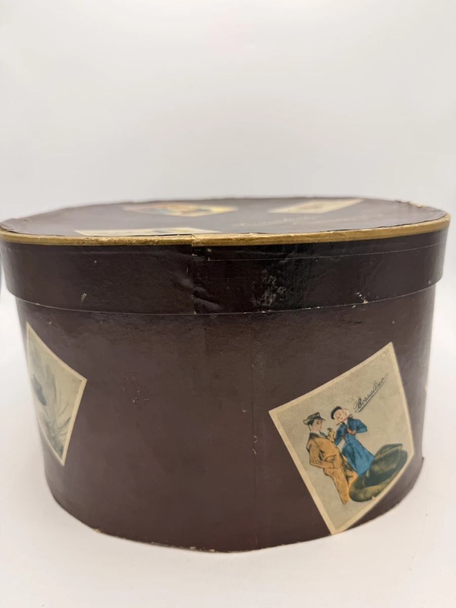 Vintage hoedendoos Borsalino - foto 6