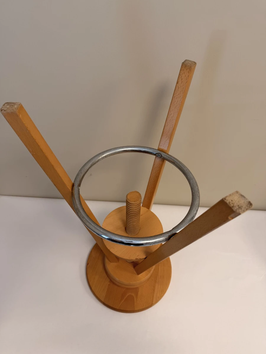 Houten schroefkruk - foto 4