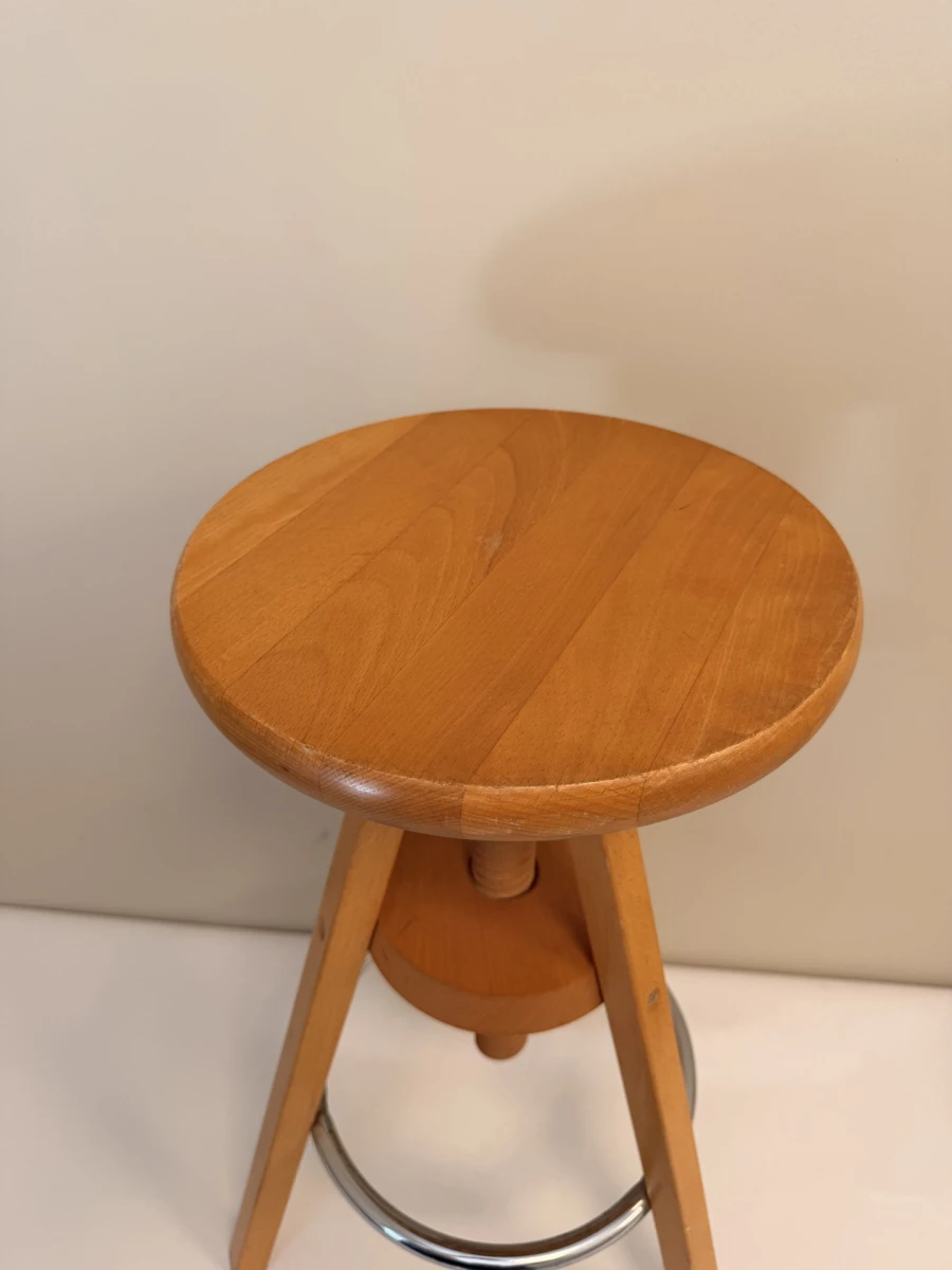 Houten schroefkruk - foto 2