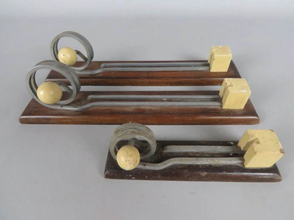 Set art deco fotohouders zonder glas