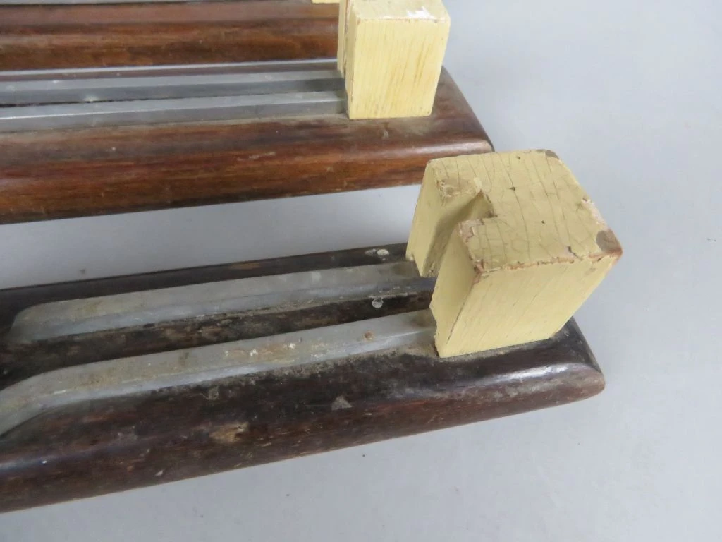 Set art deco fotohouders zonder glas