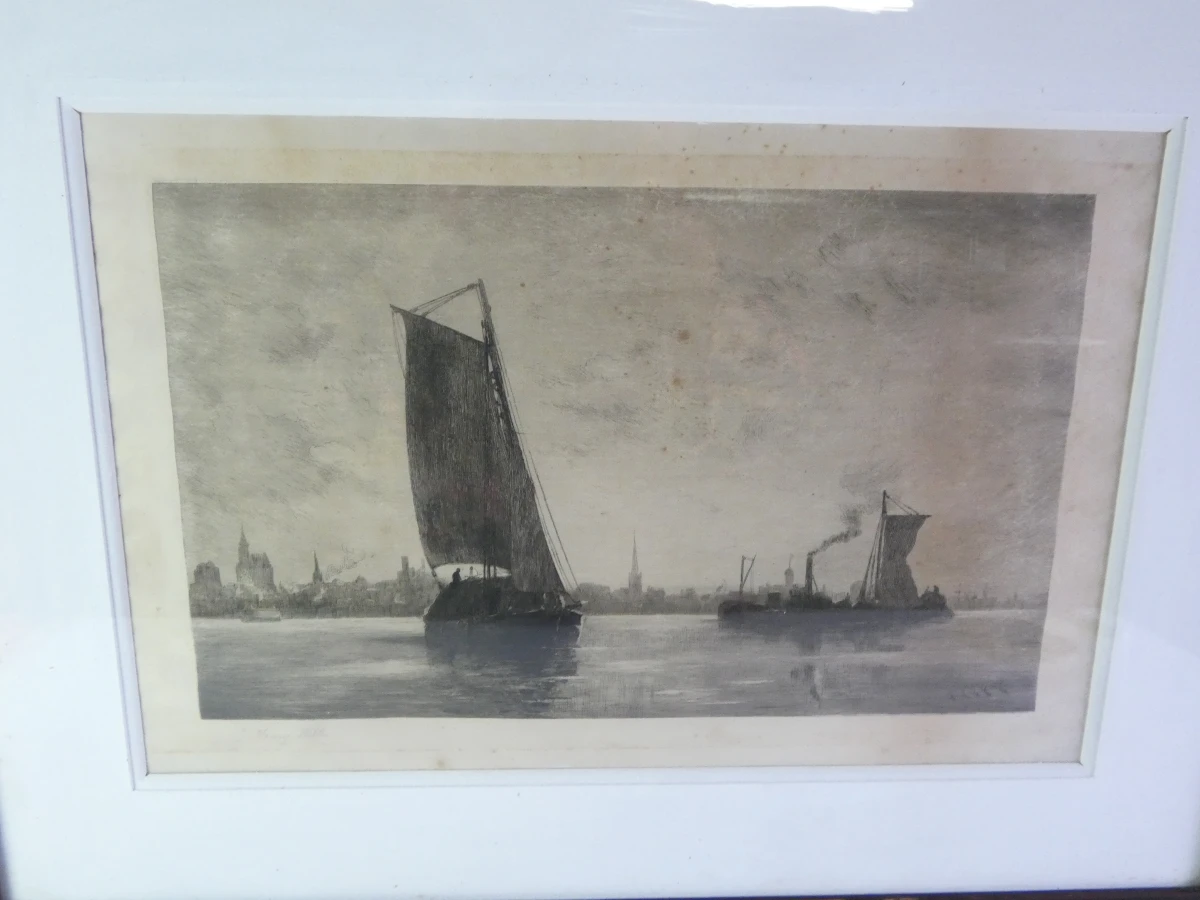 Schilderij stilleven met echtheidscertificaat - René Lapere