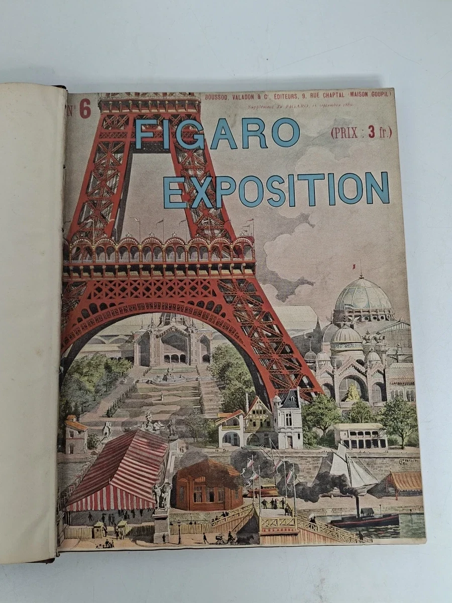 📕 Zeldzaam Antiek Boek: Figaro-Exposition 1889 (Wereldtentoonstelling Parijs) 📕 - foto 7