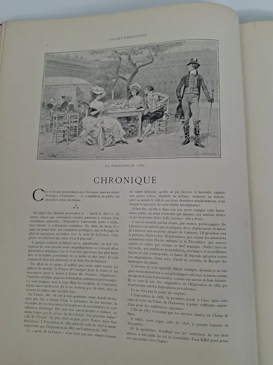 📕 Zeldzaam Antiek Boek: Figaro-Exposition 1889 (Wereldtentoonstelling Parijs) 📕 - foto 13