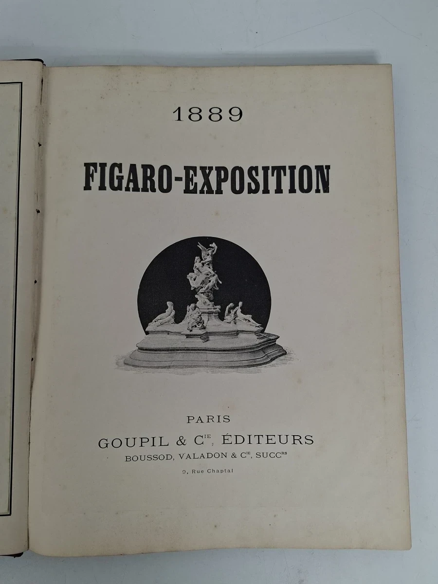 📕 Zeldzaam Antiek Boek: Figaro-Exposition 1889 (Wereldtentoonstelling Parijs) 📕 - foto 5