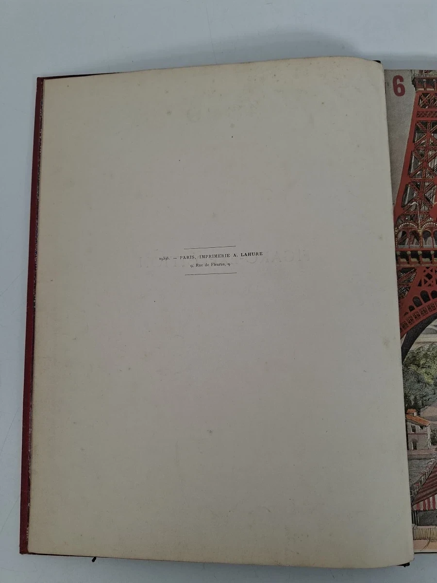 📕 Zeldzaam Antiek Boek: Figaro-Exposition 1889 (Wereldtentoonstelling Parijs) 📕 - foto 6