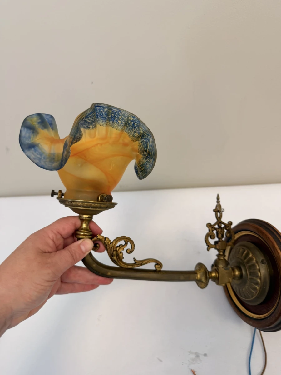 Art Nouveau wandlamp - foto 4