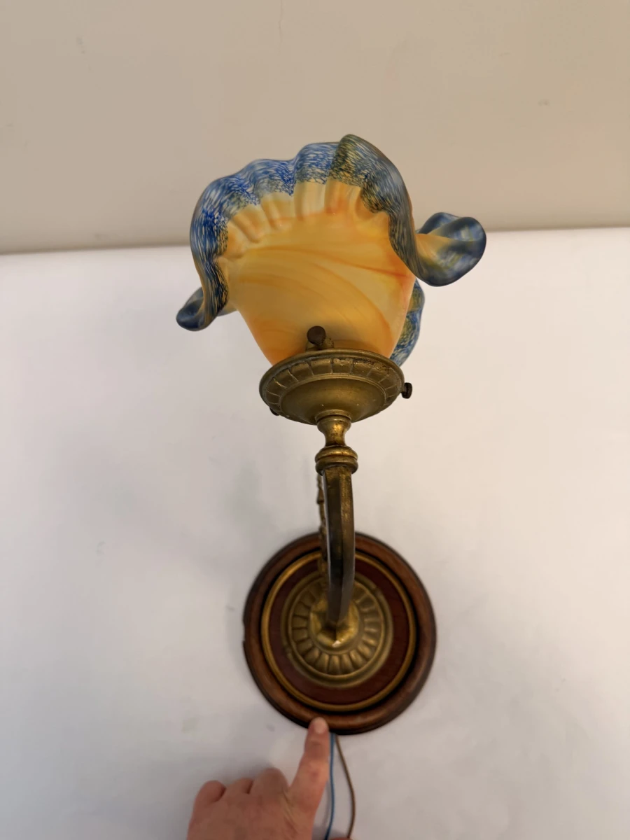 Art Nouveau wandlamp - foto 3