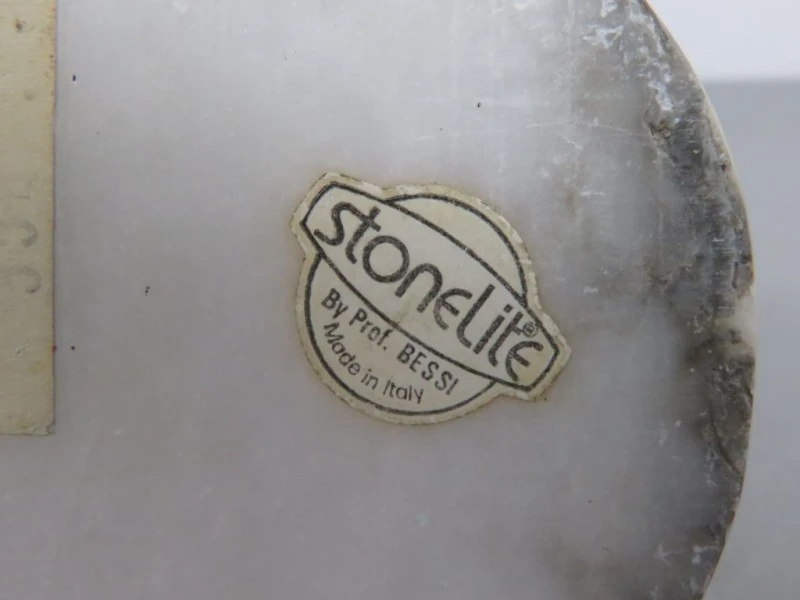 Itariaanse "Stonelite" Pietà Sculptuur naar Prof. G. Bessi - foto 3